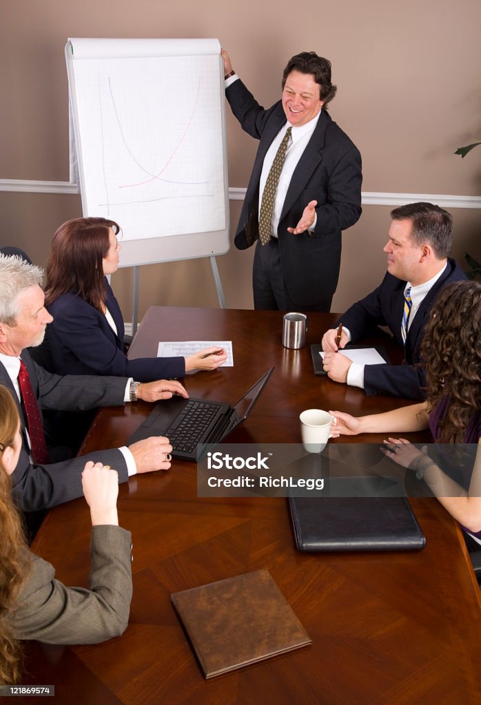 Reunión de negocios - Foto de stock de Adulto libre de derechos