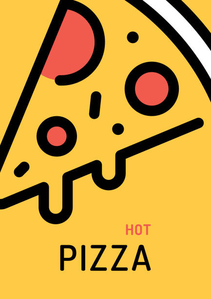 ilustraciones, imágenes clip art, dibujos animados e iconos de stock de cartel de fondo de la comida de pizza slice - pizza party