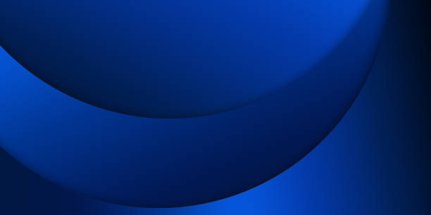 istock Wave liquid style lines with shadows and light on gradient background. Trendy simple fluid color gradient abstract background with dynamic straight shadow line effect 1218700503