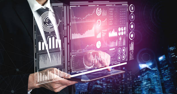 istock Big Data Technology for Business Finance Concept. 1218700702