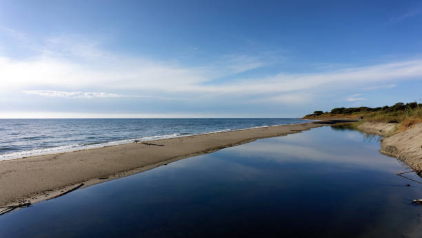 istock Beach in the eastern coast of Upper Corsica 1218706121