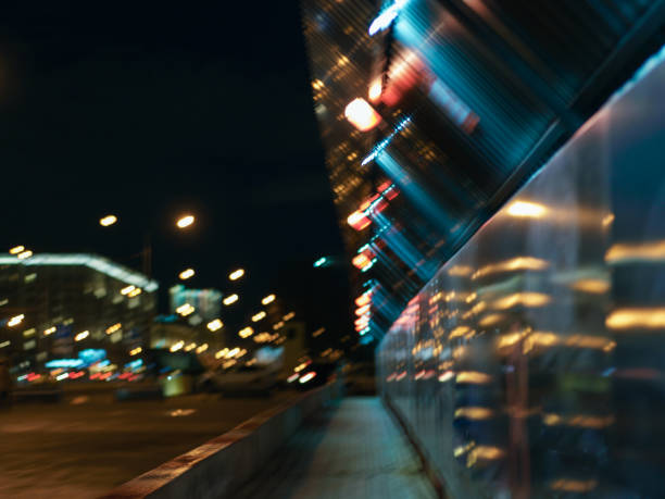 istock BLurred motion of the city in night 1218707630