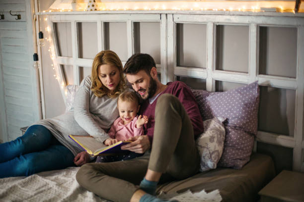 istock Reading stories to a child 1218709955