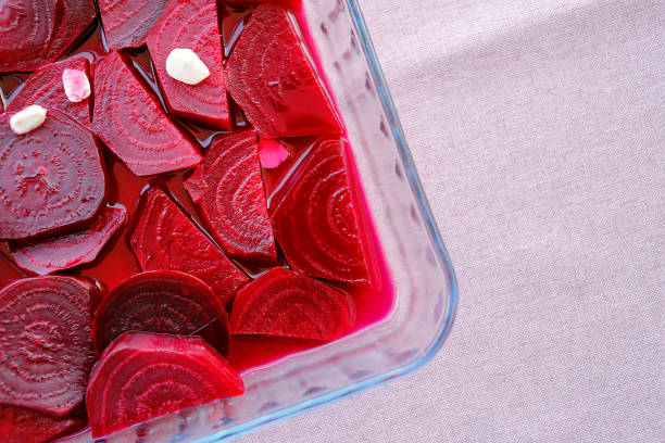 Red beets healthy raw food for immune system.