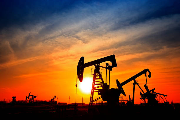 istock The oil pump, industrial equipment 1218711785