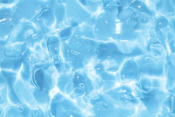 Water surface reflecting light