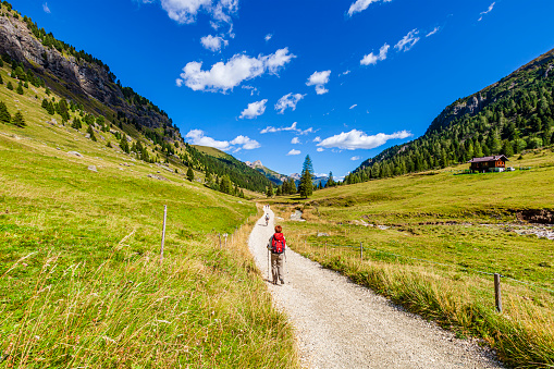 Italy - Hike in Val Duron, in the Dolomites