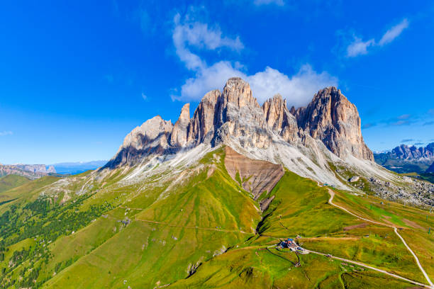 istock Italy - Langkofel Group, Sassolungo Group 1218718857