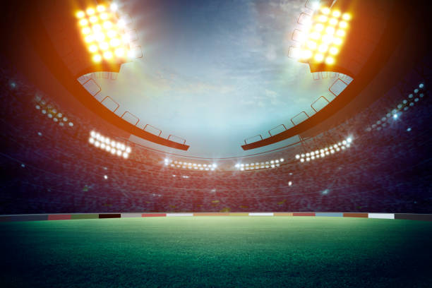 istock lights at night and stadium 3d render 1218719831