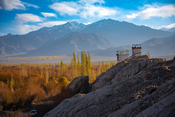 istock View along the way at Leh 1218721520