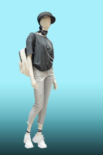 istock Full-length female mannequin. 1218722366
