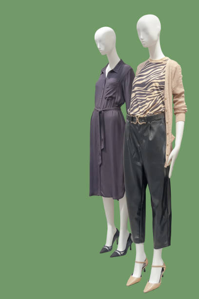 istock Two full length female mannequins. 1218722976