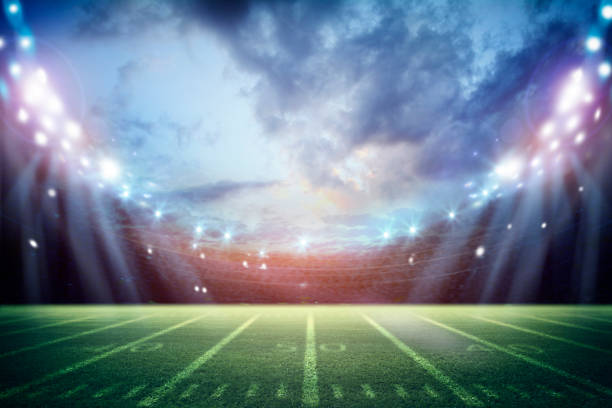 istock American Soccer Stadium 3d rendering - Illustration 1218725588