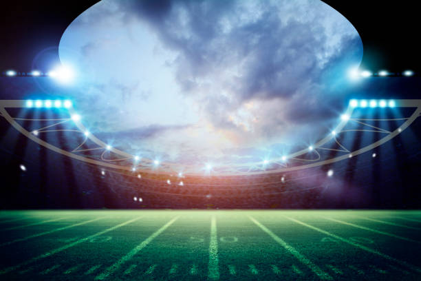 istock American Soccer Stadium 3d rendering - Illustration 1218725591