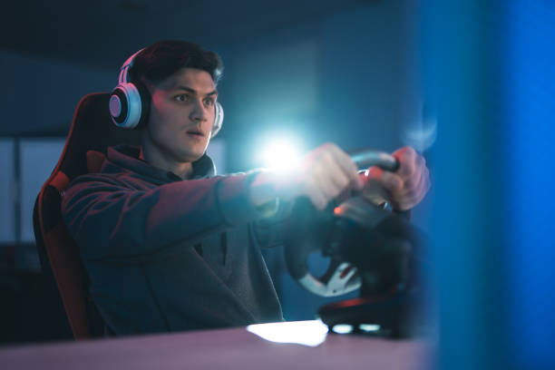 istock The professional gamer playing online video games 1218726678