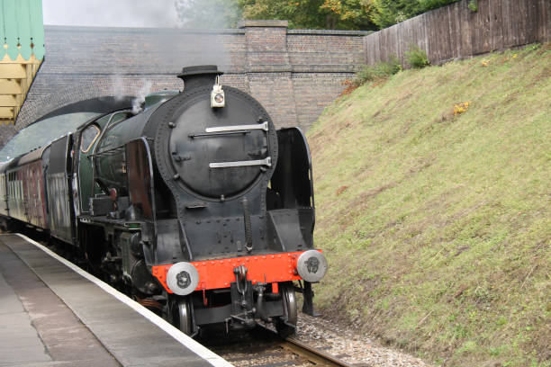 istock Steam Locomotive. 1218729394