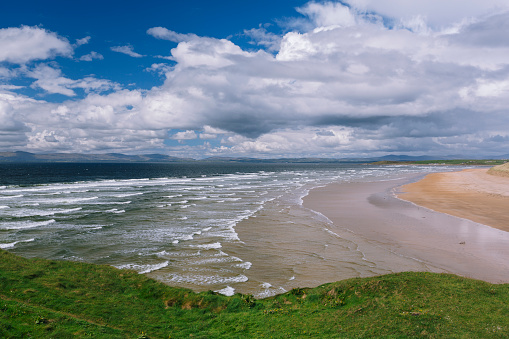 Tullan Strand beach in Bundoran Ireland