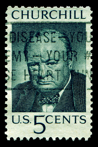 USA Stamp: Prime Minister of the United Kingdom Winston Churchill