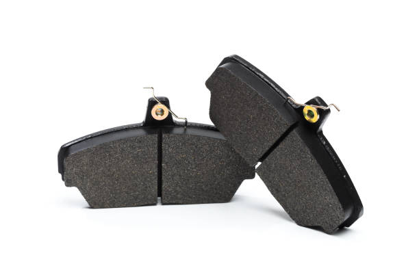 istock brake pads isolated on white baclkground - Image 1218743419