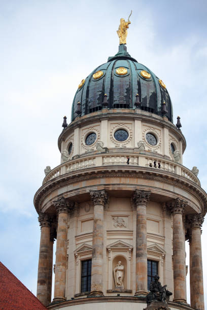 istock French Cathedral at Gendarmenmarkt in Berlin 1218751703