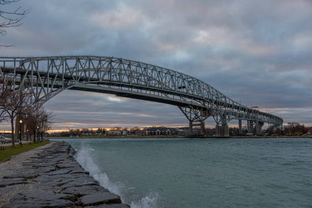 istock Sunset at the Bridges 1218753150