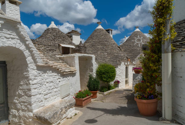 istock Italy Alberobello town 1218753481