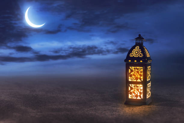 istock Arabic lantern, Ramadan kareem background 1218756168