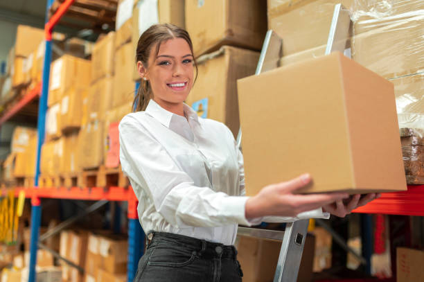 istock Woman in stock 1218758718