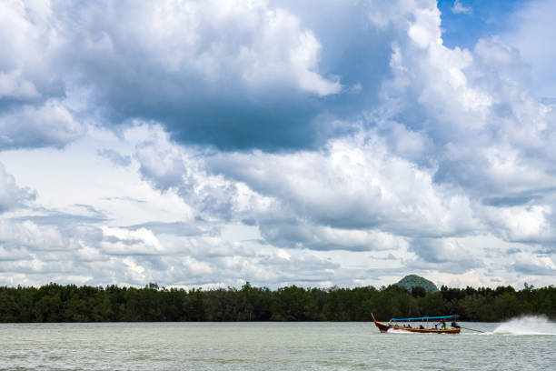 Sea landscapes. Andaman Sea. Rocky islands.