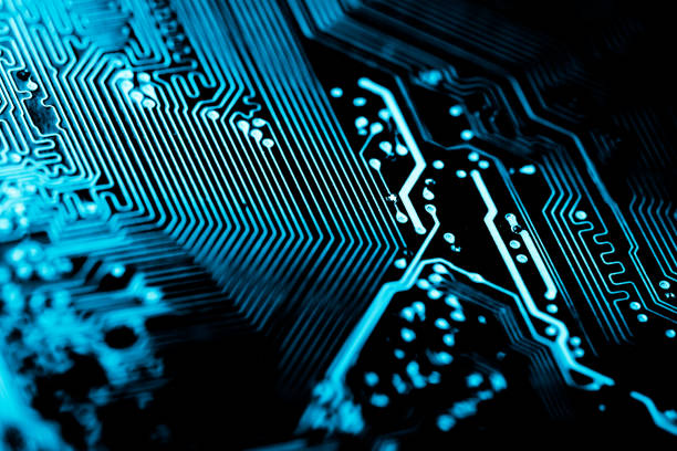 istock Abstract,close up of Mainboard Electronic background. (logic board,cpu motherboard,circuit,system board,mobo) 1218761981