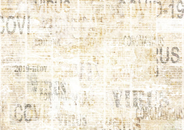 istock Coronavirus Covid-19 news scratched grunge newspaper old paper background 1218765062