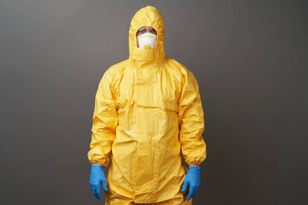 istock Coronavirus protection suit. Doctor in protective suit 1218765913