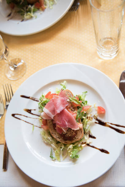 istock Iberian ham Prosciutto di Parma dry cured meat delicatesy 1218768508