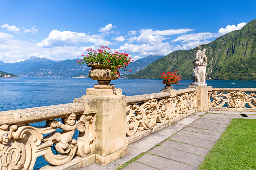 17 July 2019,  Villa del Balbianello, Lake Como, Lombardy region, Italy.