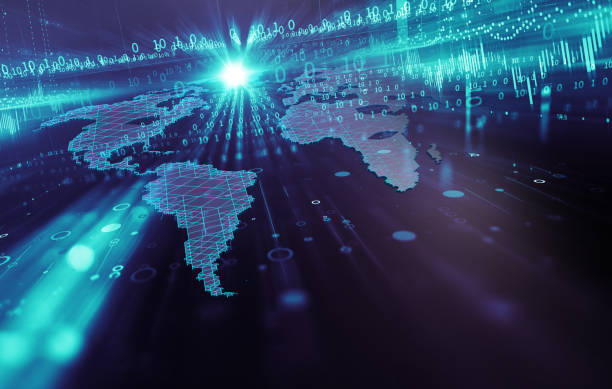 istock 3d rendering of earth futuristic technology 1218779817
