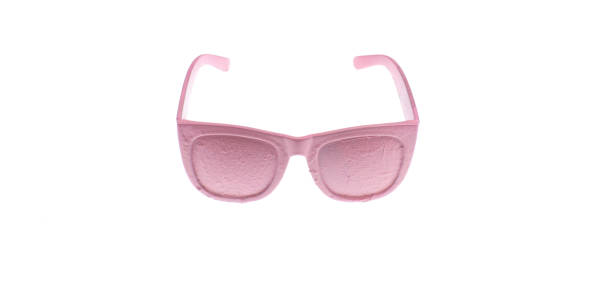 istock pink sunglasses isolated on white background 1218780972