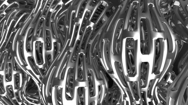 istock Abstract Metal Grille Background 1218781083