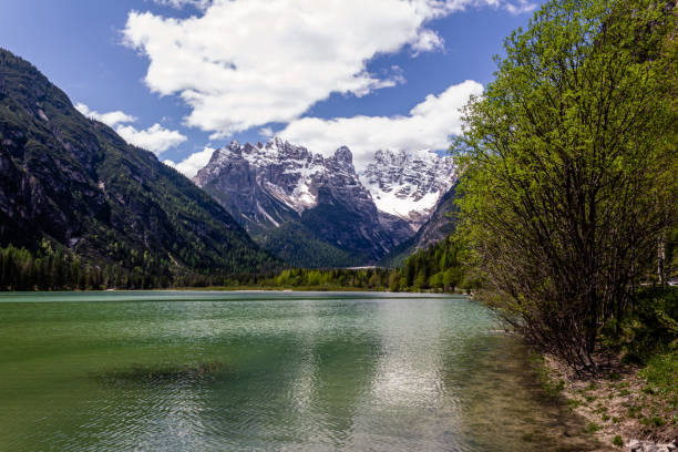 istock Mountain Lake, Dolomites, South Tyrol, Italy 1218784833