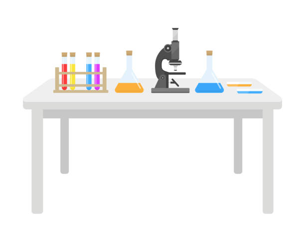 160+ Laboratory Workbench Stock Illustrations, Royalty-Free Vector ...