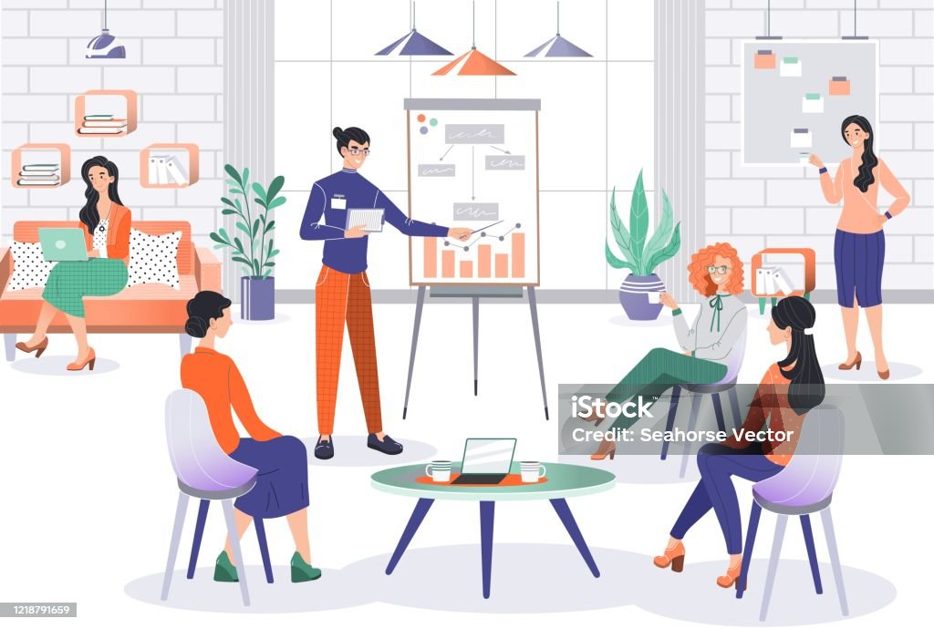 Ilustración de Presentación De Proyectos Empresariales En La Oficina Personaje De Dibujos Animados Del Director De Grupo Ilustración Vectorial De Personas y más Vectores Libres de Derechos de Personaje - iStock Ilustración de Presentación De Proyectos Empresariales En La Oficina Personaje De Dibujos Animados Del Director De Grupo Ilustración Vectorial De Personas y más Vectores Libres de Derechos de Personaje - iStock