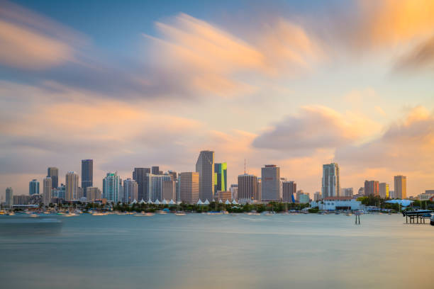 istock Miami, Florida, USA Downtown Skyline on the Bay 1218792672