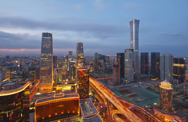 istock Beautiful skyline in Beijing,China 1218792787