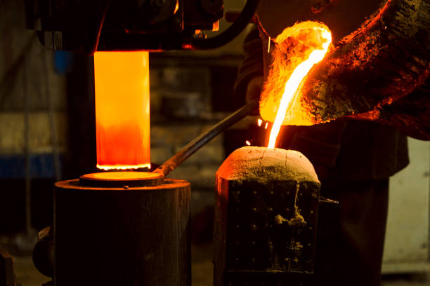 istock Melting furnace 1218793583