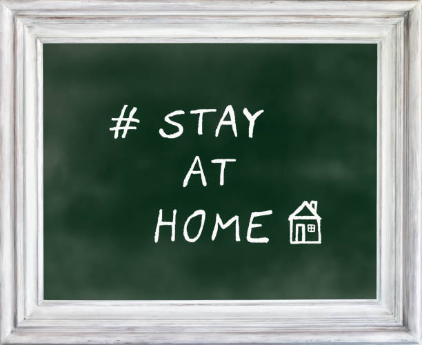 istock Corona virus, covid-19 stay at home quarantine concept. 1218800698