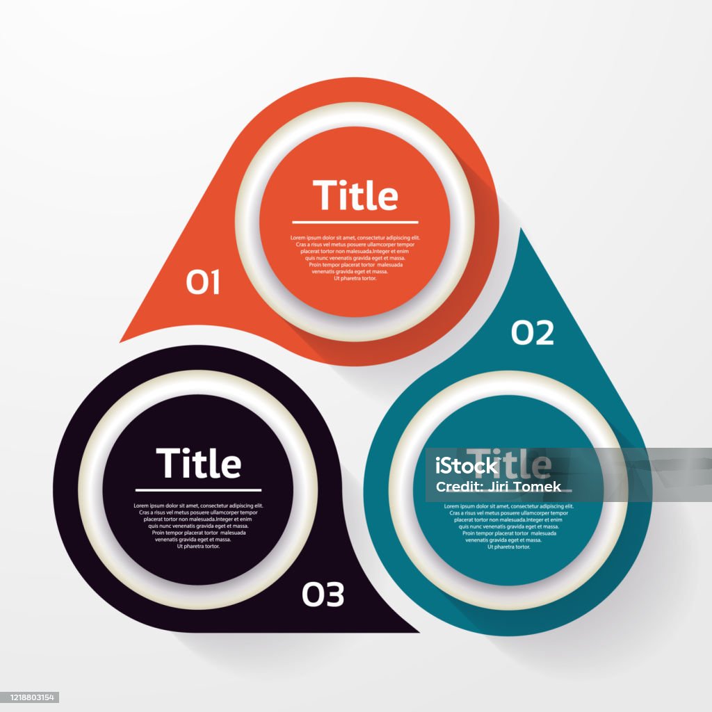 Vektor-Kreis-Infografik. Vorlage für Diagramm, Grafik, Präsentation und Grafik. Business-Konzept mit drei Optionen, Teile, Schritte oder Verfahren. Zusammenfassung Hintergrund. - Lizenzfrei Drei Gegenstände Vektorgrafik Vektor-Kreis-Infografik. Vorlage für Diagramm, Grafik, Präsentation und Grafik. Business-Konzept mit drei Optionen, Teile, Schritte oder Verfahren. Zusammenfassung Hintergrund. - Lizenzfrei Drei Gegenstände Vektorgrafik