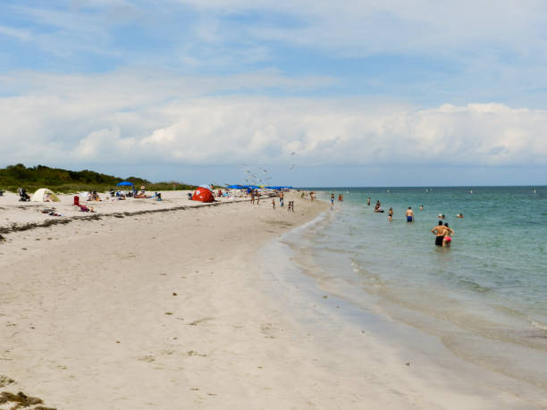 key biscayne-miami-floryda-usa - rickenbacker causeway zdjęcia i obrazy z banku zdjęć