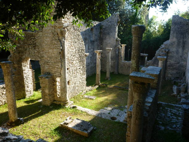 istock St. Mary's basilica in Brijuni National Park, Croatia 1218812263