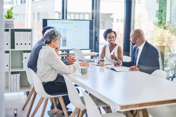 istock We're planning and plotting new ways of achieving success 1218814855