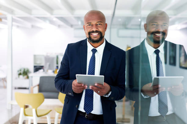 istock I'm connected all around the business world 1218814926