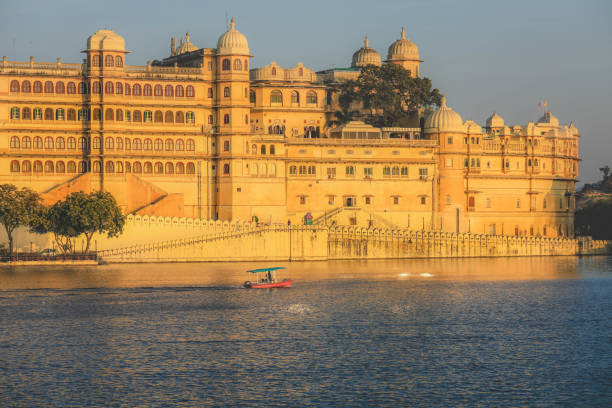 istock Udaipur City Palace in Rajasthan, India 1218815041